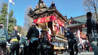 秩父夜祭2014　宵宮　宮地屋台ギリ回し　秩父神社にて　埼玉県秩父市  00046