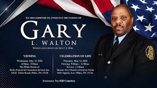 🌹 Ricks Funeral & Cremations Live Stream: Celebration of Life of GARY L. WALTON