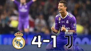 Real Madrid Vs Juventus 4-1 UCL Final 2017 -  HD Full Highlights