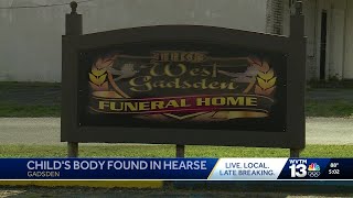 Young child's body found in hearse at Gadsden funeral home investigated as homicide