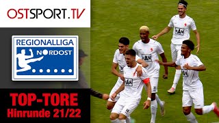 TOP-TORE Hinrunde 2021/22 | Regionalliga Nordost | OSTSPORT.TV