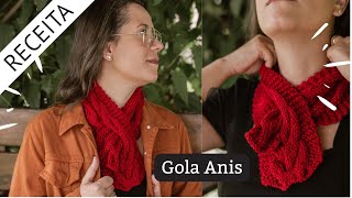 ✅ Gola de Tricô Muito Fácil com 1 Novelo - Passo a Passo por Rosiene