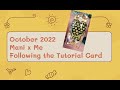 October 2022 Mani x Me Maniology Subscription Box | Following the Tutorial Card