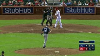 MIL@STL: Knebel strikes out Piscotty to earn save