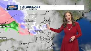 Watch: Milder temperatures on Sunday