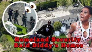 US HOMELAND SECURITY RAIDS SEAN 'DIDDY' COMBS PROPERTIES IN LOS ANGELES & MIAMI.