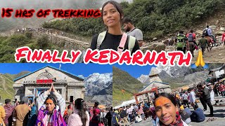 Finally KEDARNATH 🥹😍🙏|| A Dream Come True || Assamese Vlog #kedarnath #kedarnathtrek #assamese