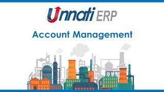 Unnati ERP: Creating a new Account step by step