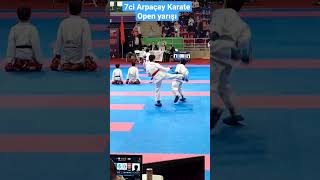 Arpaçay karate klubunun 7-ci açıq çempionatı (Goyüşov Xalid-22.01.2023) #shorts #kumite #ippon #kick