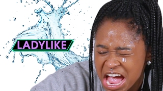 Women Try The Ice Water Makeup Hack • Ladylike