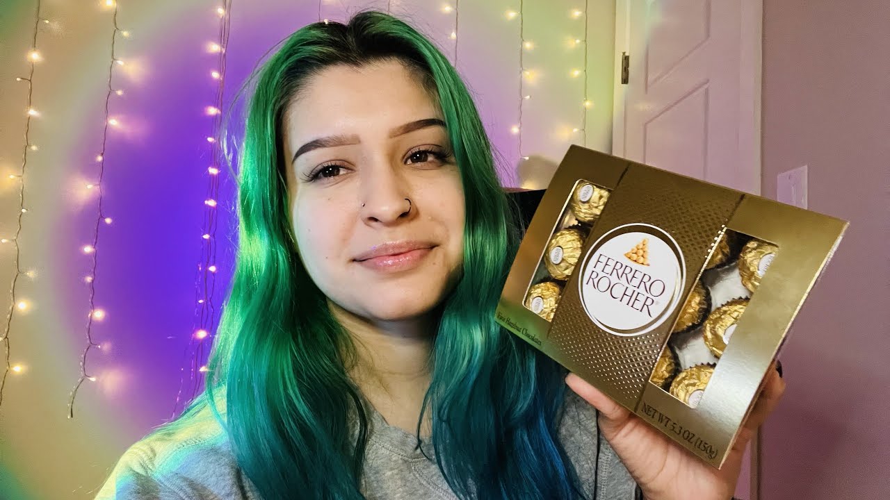Asmr Ferrero Rocher Chocolate рџќ Youtube