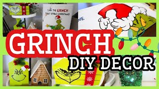 🎄GRINCH CHRISTMAS DIY DECOR