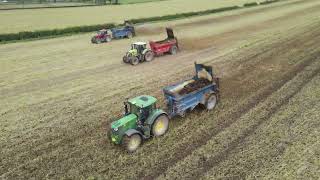 Agri 2023 Muck Spreading With Taffee Agri