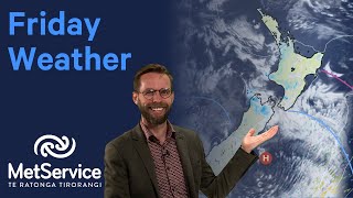 NZ Weather Forecast - Friday 24th January 2025