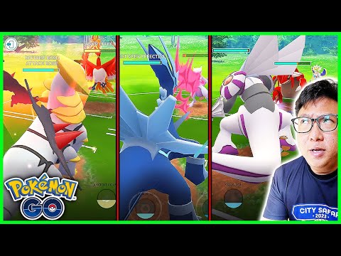 The 3 Most Powerful Legendary Dragons Goes Crazy in the Go Battle Master League in Pokemon GO