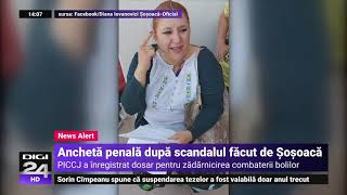 Dosar penal, după ce Diana Șoșoacă a blocat accesul într-un centru de vaccinare