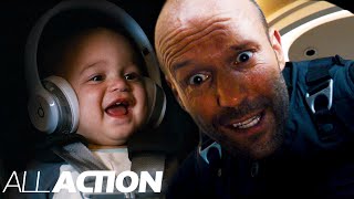 Shaw Rescues Toretto's Baby | The Fate Of The Furious (2017) | All Action