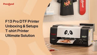 F13 Pro DTF Printer Unboxing \u0026 Setups | T-shirt Printer Ultimate Solution