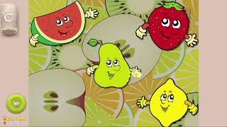 Fruits Puzzle for Kids - Educational and Fun - Shapes Matching Game for Preschool