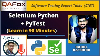 Selenium Python + Pytest (Learn in 90 minutes) - By Rahul Rathore
