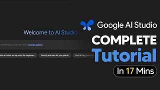 How To Use Google AI Studio For Beginners (2025 Tutorial Updated)