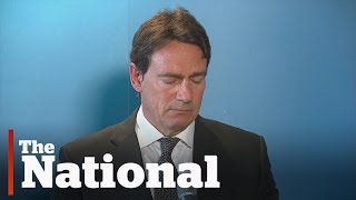 Pierre Karl Péladeau పార్టీ Québécois నాయకుడిగా నిష్క్రమించాడు