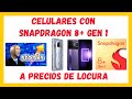 🔥 Los 6 Mejores celulares con snapdragon 8+ Gen 1 ✅