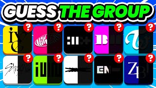 GUESS THE KPOP GROUP BY HALF LOGO 🤔 Can you guess the Kpop Group? - KPOP QUIZ 20