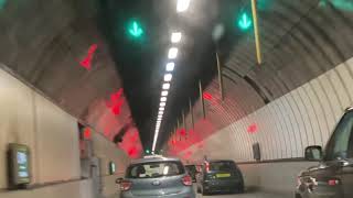 Uk Blackwell tunnel in London/ টেমস নদীর নীচ দিয়ে রাস্তা