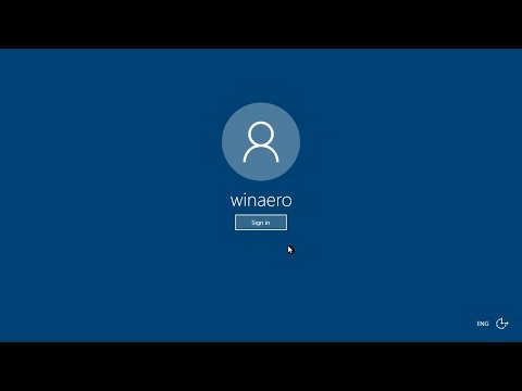 Power Button on Sign-in Screen - Remove or Hide in Windows 10