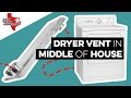 Installing Dryer Vent in Middle of House | DIY Mobile Home Restoration | #EastTXHomestead Installing Dryer Vent in Middle of House | DIY Mobile Home Restoration | #EastTXHomestead
