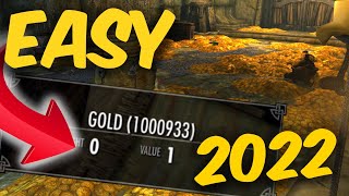 HOW TO GET GOLD IN SKYRIM ANNIVERSARY EDITION 2022 SUPER EASY AND FAST!!! 2024