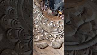 Amazing wood carving lining technique #woodcarvingtutorial #wood #woodcarving