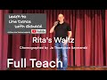 BLAST FROM THE PAST LESSON - Rita's Waltz - Part 1 - Full Teach