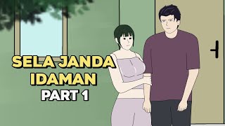 SELA JANDA IDAMAN Part 1 - Drama Animasi Sekolah (Percintaan)