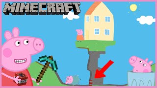 Peppa Pig Plays Minecraft in Real Life. All parts. (Complete)