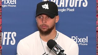 Stephen Curry on LeBron & Series Loss vs Lakers, Postgame Interview