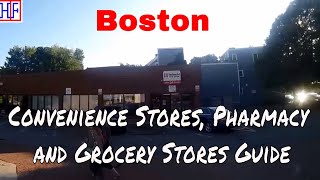 Boston - Convenience Stores, Pharmacy and Grocery Stores Guide - Helpful Info | Boston Travel Ep# 4
