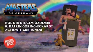 Die Cem Özdemir und Katrin Göring-Eckardt Action-Figur