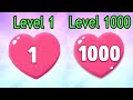 Level 1 vs Level 1000 - My Talking Angela 2 Gameplay Walkthrough