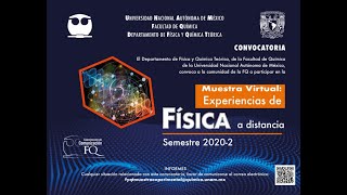 Muestra Virtual. Experiencias de Física a distancia. Semestre 2020-II