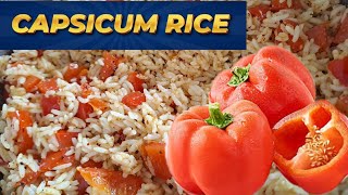 குடைமிளகாய் சாதம் செய்யுங்க சுவை அருமை/capsicum rice/varietyrice/capsicum rice recipe in Tamil