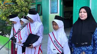 Upacara Bendera Hari Senin Bersama Kepala Sekolah Baru Bapak Hosnol Rachman