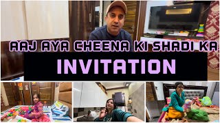 Aaj aya cheena ki shadi ka invitation…🙏