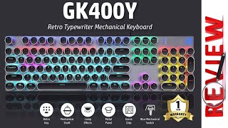 HP GK400Y Mechanical Gaming Keyboard Unboxing \u0026 Review