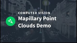 Mapillary Point Clouds Demo