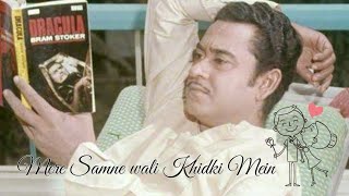 || Mere Samne Wali Khidki Mein || Kishore Kumar || Evergreen Song || Padosan || Status || ❤
