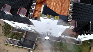 💧Window Cleaning with High-Pressure Spraying Drone - Hercules 20 High-Dra