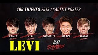 100T LEVI - Best Highlights LEVI - 100 Thieves NA LCS . The God Jungle, God thie