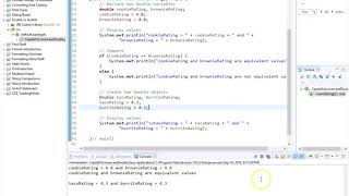 Java 3.8- Double (object) vs. double (primitive data)